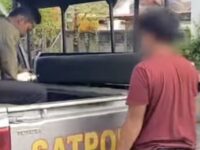 Evakuasi orang terlantar di Jalan Awang Long oleh Satpol PP Bontang