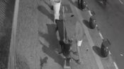 Rekaman CCTV perusakan fasilitas umum di Ahmad Yani Bontang (dok:istimewa)