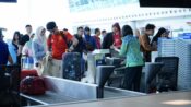 Penumpang di Bandara SAMS Sepinggan (dok: Expresi)